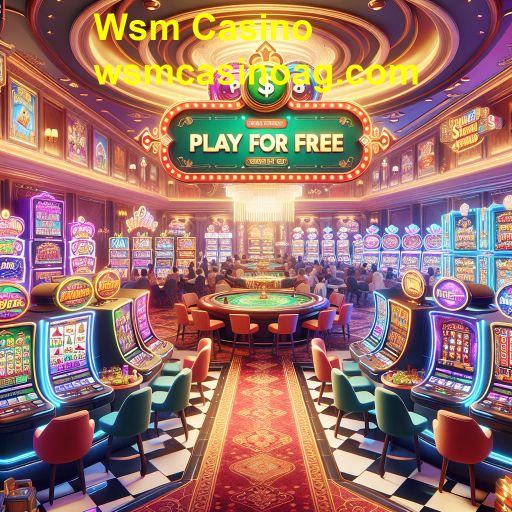 Explore a Categoria 'Jogar Grátis' no Wsm Casino